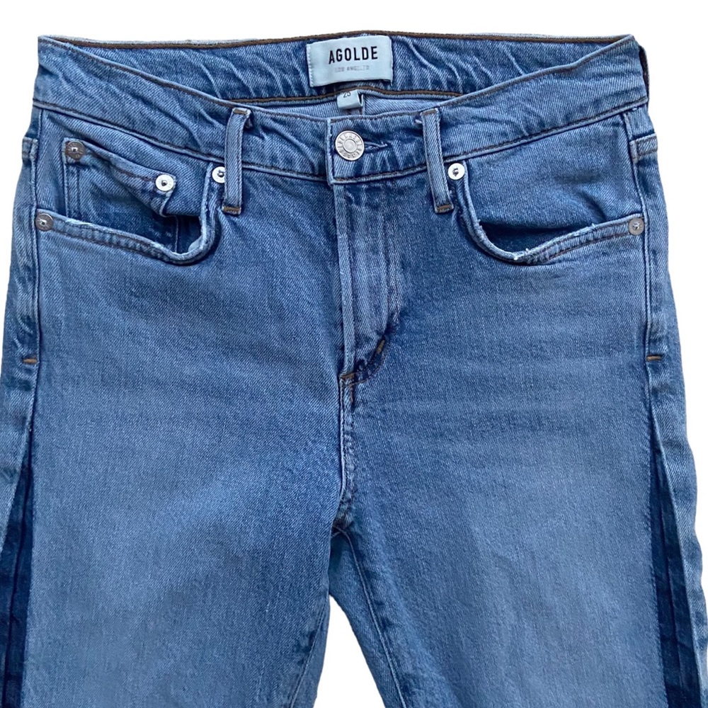 Agolde Toni Straight Leg Jean in Swerve - Picture 6 of 9